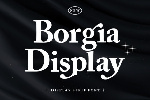 Borgia: A Bold Display Font That Elevates Digital Branding