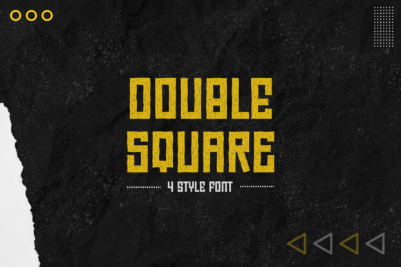 Double Square: A Display Font That Anchors Editorial Mood