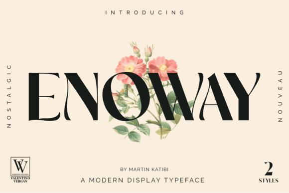 Enoway: A Display Font That Makes Your Headlines Instantly Clickable