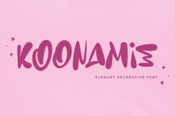 Koonamie: A Bold, Warm Display Font That Earns Its Space