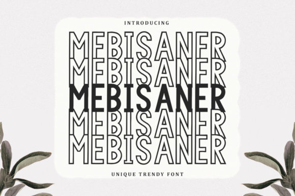 Mebisaner: A Bold Display Font for Scroll-Stopping Marketing