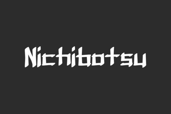 Nichibotsu: A Bold Japanese Display Font for Digital Branding