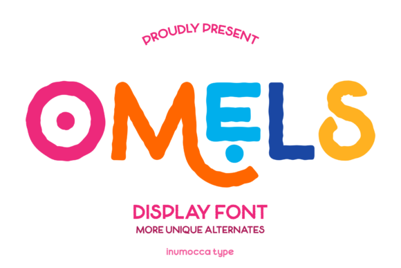 Omels Display Font for Handmade Creators