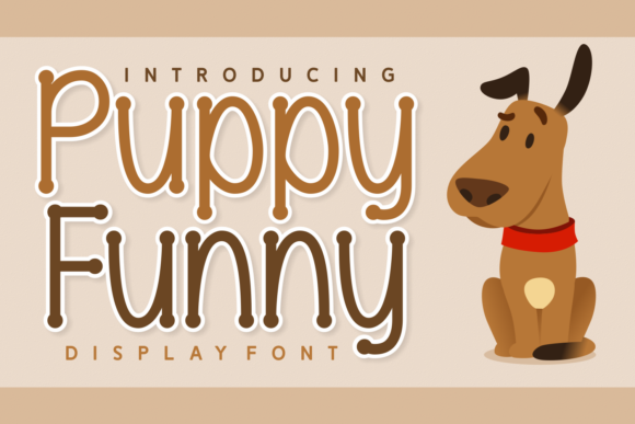 Puppy Funny: A Chic, Quirky Display Font That Delivers Joy