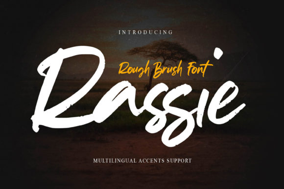 Rassie Font: A Classy Display Typeface for Small Business Branding