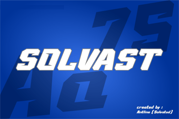 Solvast: A High-Performance Display Font for Digital Campaigns