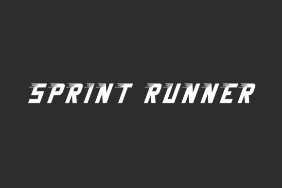 Sprint Runner: A High-Energy Display Font for Scroll-Stopping Campaigns