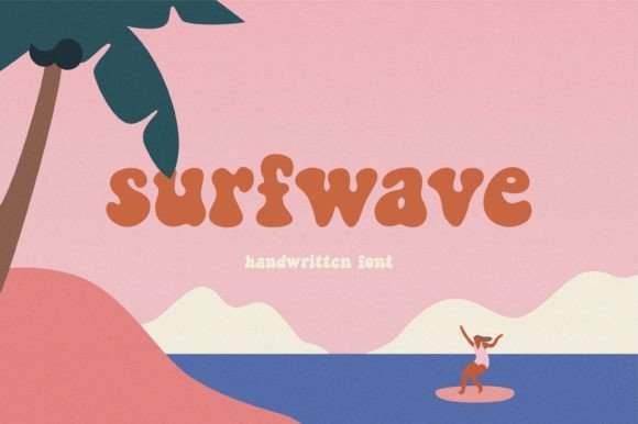 Surfwave: A Playful Display Font That Brings Warmth to Brand Identity