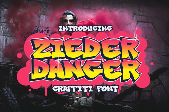 Zieder Danger Basic Graffiti: A Bold, Readable Display Font for Makers